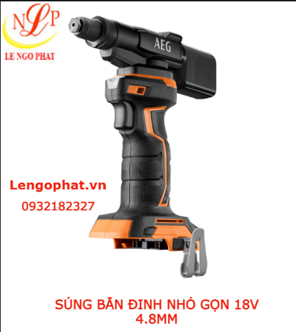 SÚNG BẮN ĐINH NHỎ GỌN 18V 4.8MM
