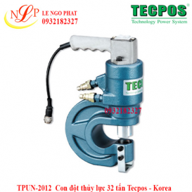TPUN-2012  Con đột thủy lực 32 tấn Tecpos - Korea
