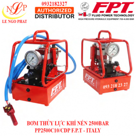 BƠM THỦY LỰC KHÍ NÉN 2500BAR PP2500C10/CDP F.P.T - ITALY