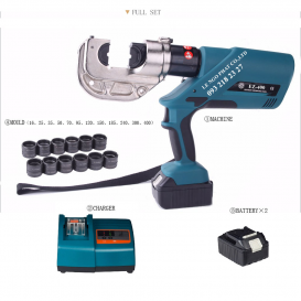 EZ-400, kìm ép cos thủy lực dùng pin 16 - 400 mm2, 12 tấn