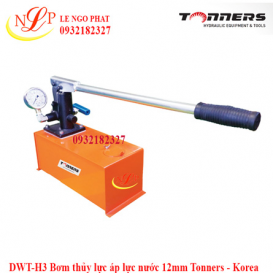 DWT-H3 Bơm thủy lực áp lực nước 12mm Tonners - Korea