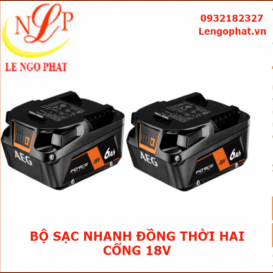 BỘ ĐÔI PIN FORCE 18V 6.0AH
