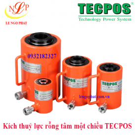 KÍCH THUỶ LỰC RỖNG TÂM MỘT CHIỀU TECPOS (TCH-1241)
