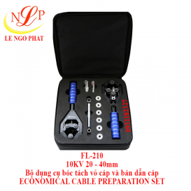 FL-210, Bộ dụng cụ thi công cáp 10KW 20 - 40mm