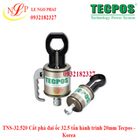 TNS-32.520 Cắt phá đai ốc 32.5 tấn hành trình 20mm Tecpos - Korea