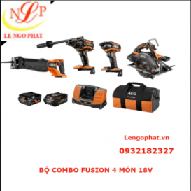 BỘ COMBO FUSION 4 MÓN 18V