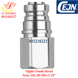 Nipples Female thread Series 218, 100 MPa G 3/8"