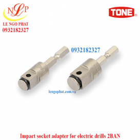 Impact socket adapter for electric drills 2BAN