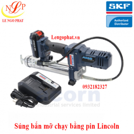 Súng bắn mỡ chạy bằng pin Lincoln (TLGB 1262-E)