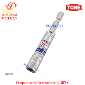 Compact socket for electric drills 2BN-C