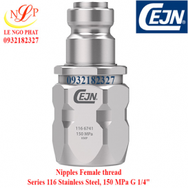 Nipples Female Series 116 Stainless Steel, 150 MPa G 1/4"