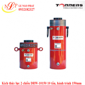 Kích thủy lực 2 chiều DRW-10150 10 tấn, hành trình 150mm