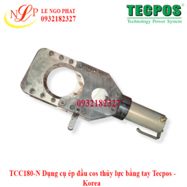 TCC180-N Dụng cụ ép đầu cos thủy lực bằng tay Tecpos - Korea
