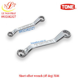 Short offset wrench (45 deg) M46
