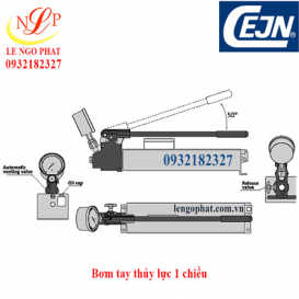 Bơm tay thủy lực 1 chiều 180MPa, 2.2 lit 