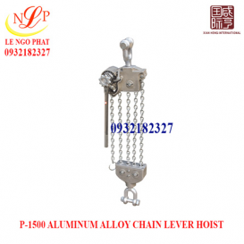 P-1500 ALUMINUM ALLOY CHAIN LEVER HOIST