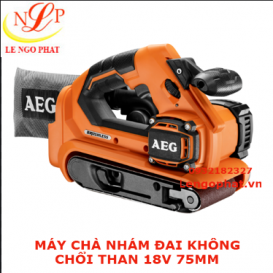 MÁY CHÀ NHÁM ĐAI KHÔNG CHỔI THAN 18V 75MM