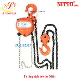 Pa lăng xích kéo tay Nitto 05VP5 (0.5 tấn 3 met)