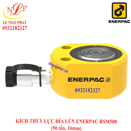 KÍCH THỦY LỰC ĐĨA LÙN ENERPAC RSM500  (50 tấn, 16mm)