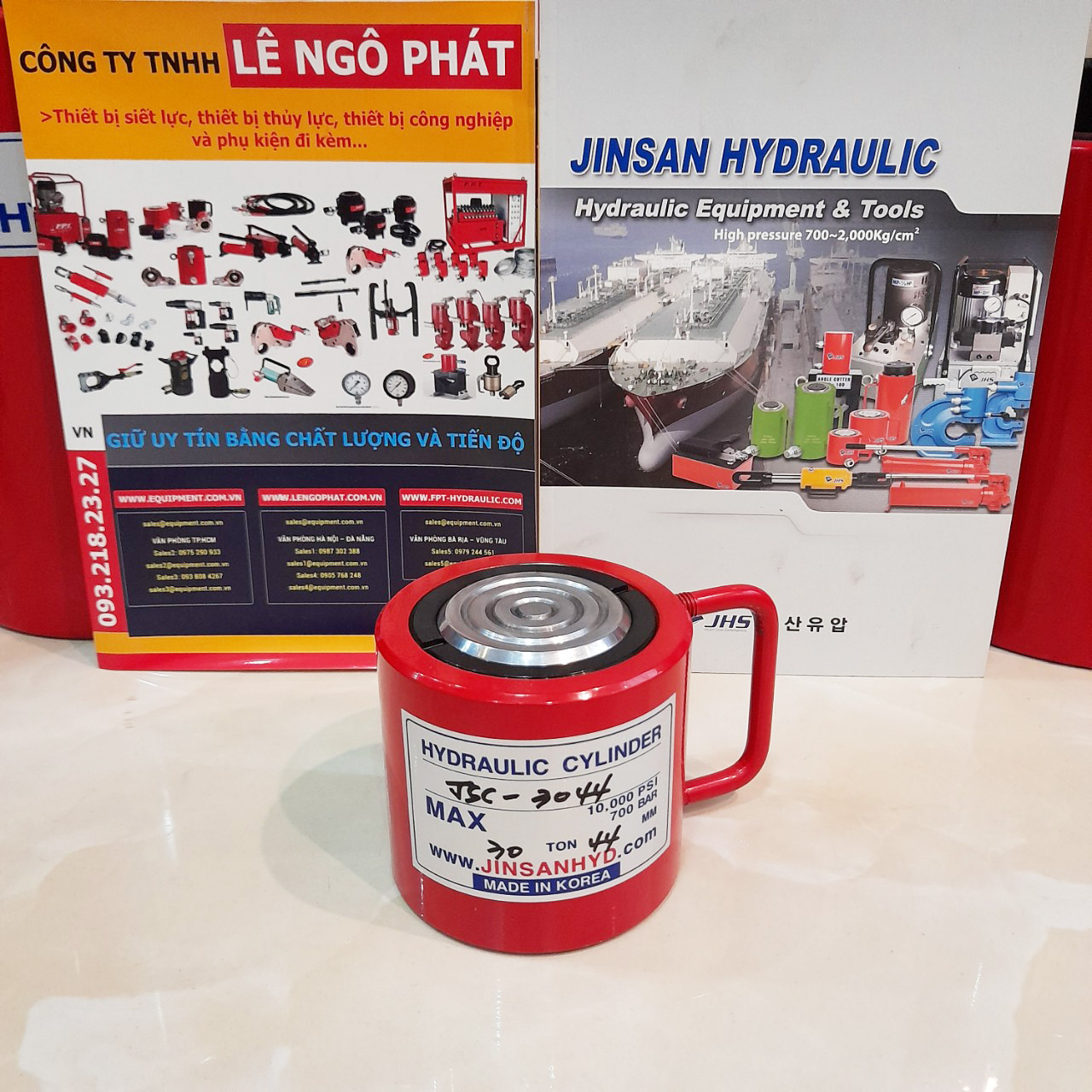 JSC-3044, Kích thủy lực lùn JHS 30 tấn hành trình 44 mm