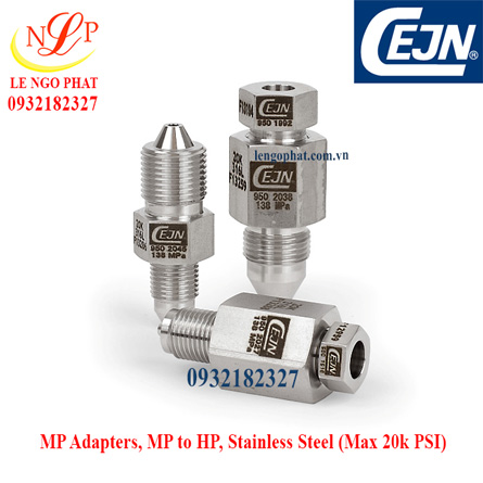 MP Adapters, MP male to HP female Stainless Steel
