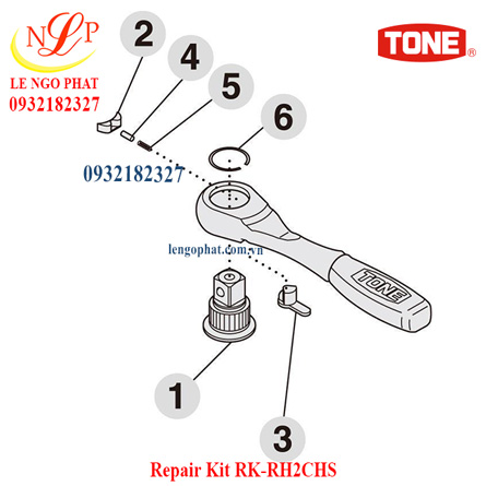 Repair Kit RK-RH2CHS