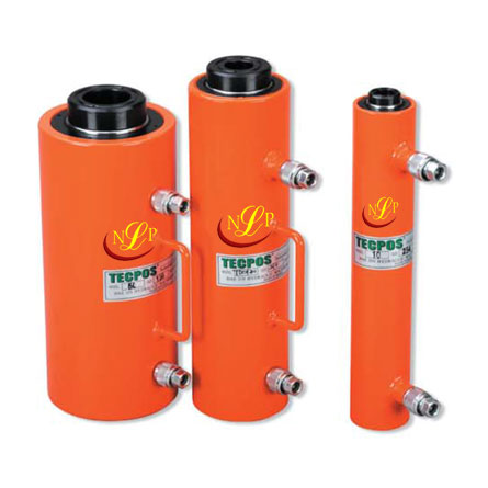 kích thủy lực rỗng tâm 2 chiều TECPOS-KOREA