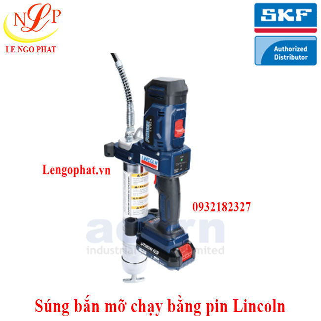 Súng bắn mỡ chạy bằng pin Lincoln (TLGB 1886-E)