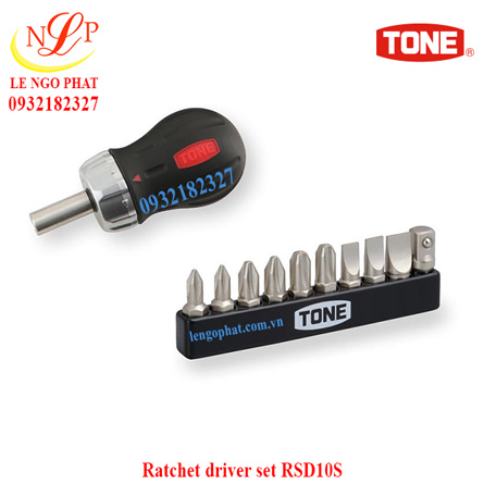 Ratchet driver set RSD10S