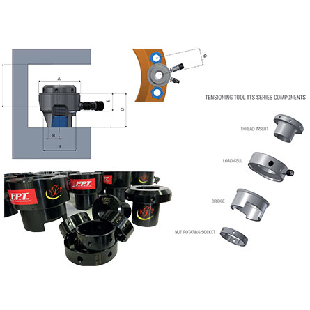 căng bulong M80 áp suất 1500 Bar