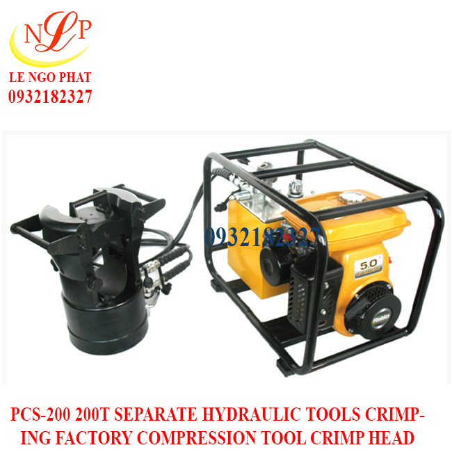 PCS-200 200T SEPARATE HYDRAULIC TOOLS CRIMPING FACTORY COMPRESSION TOOL CRIMP HEAD