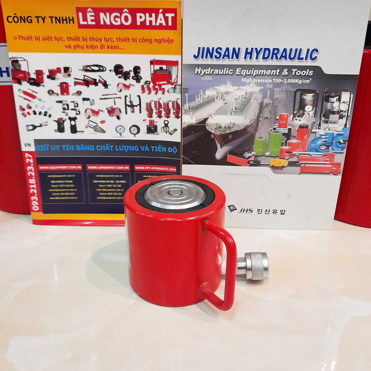 JSC-3050, Kích thủy lực lùn JHS 30 tấn hành trình 50 mm