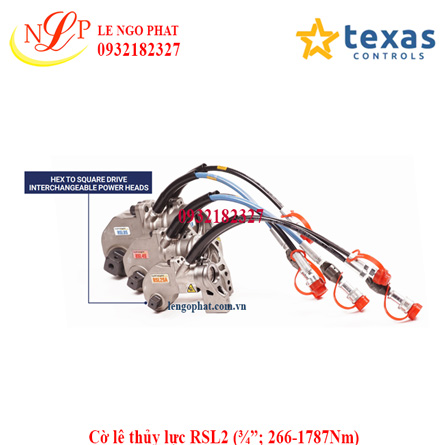 Cờ lê thủy lực RSL2 (¾”; 266-1787Nm)