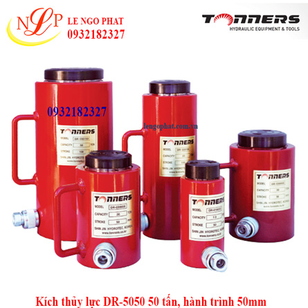 Kích thủy lực DR-5050 50 tấn, hành trình 50mm