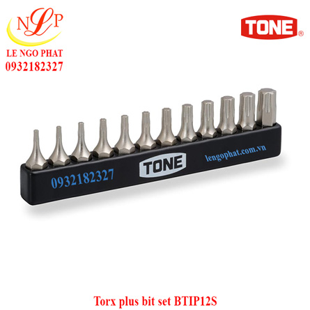 Torx plus bit set BTIP12S