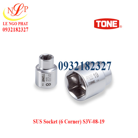 SUS Socket (6 Corner) S3V-08-19