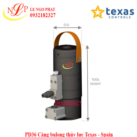 PD36 Căng bulong thủy lực Texas - Spain