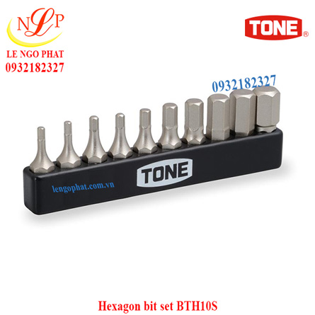 Hexagon bit set BTH10S