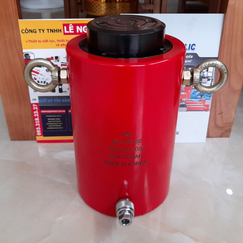 JSC-100150, Kích thủy lực JHS 100 tấn hành trình 150 mm