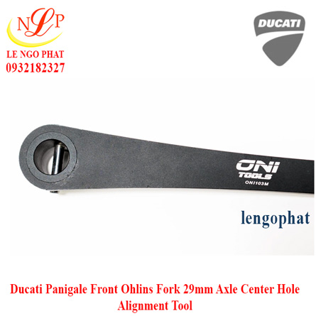 Ducati Panigale Front Ohlins Fork 29mm Axle Center Hole Alignment Tool