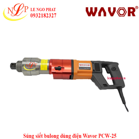 Súng siết bulong dùng điện Wavor PCW-25