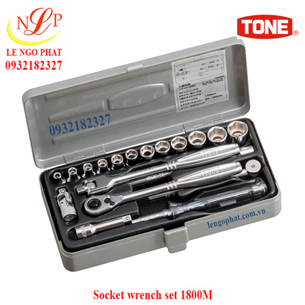 Socket wrench set 1800M