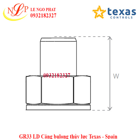 GR33 LD Căng bulong thủy lực Texas - Spain