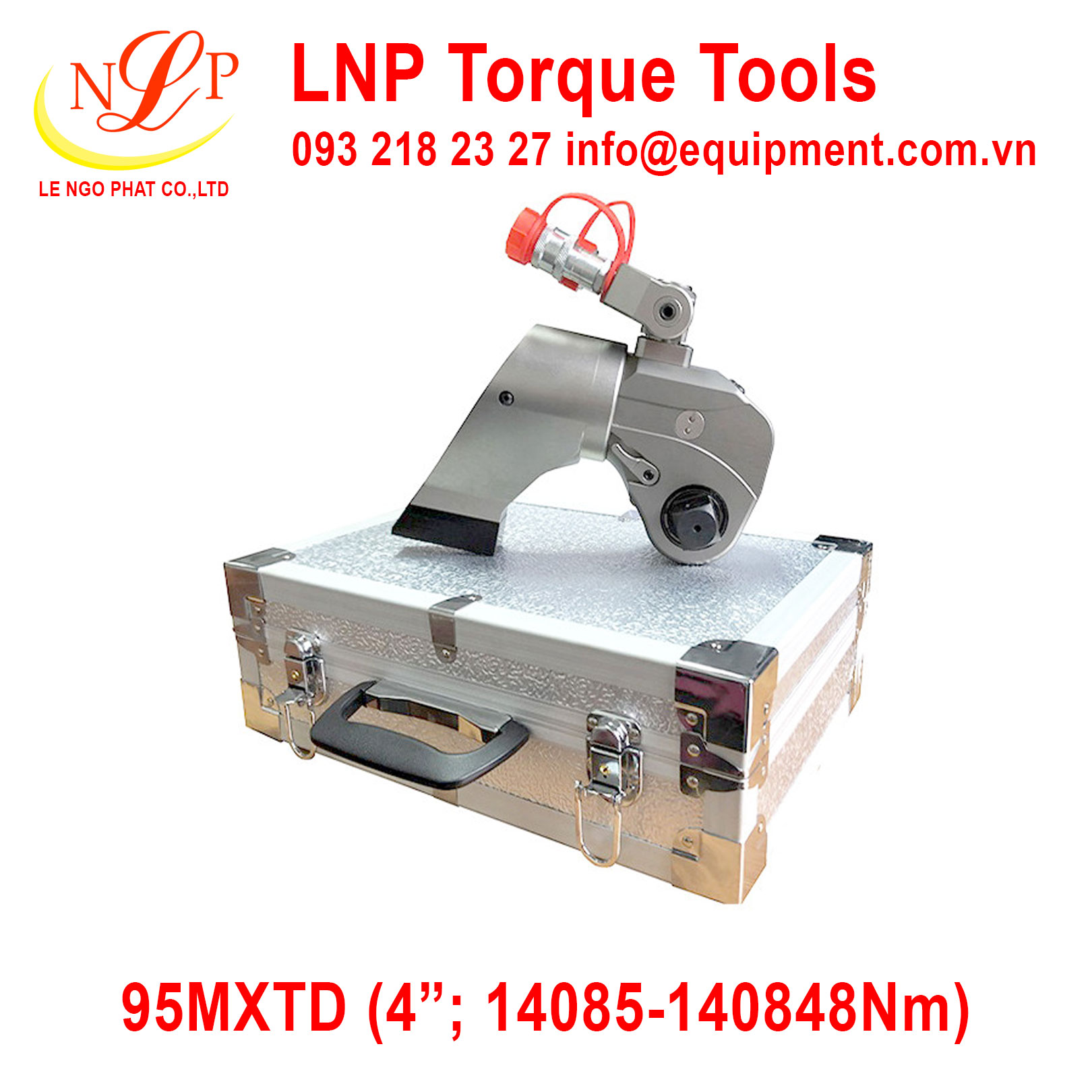 Cờ lê thủy lực 95MXTD (4”; 14085-140848Nm)