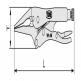 Grip pliers (long nose) VPL