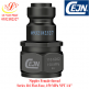 Nipples Female thread Series 116 Flat-Face, 150 MPa NPT 1/4"