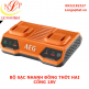 BỘ SẠC NHANH ĐỒNG THỜI HAI CỔNG 18V