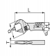 Short monkey wrench MWS