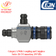 Category A With 1 coupling and 2 nippless Series 116 T-Connection, 150 MPa