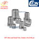 G (BSPP) gland nut HP Collar and Gland Nuts, Stainless Steel 60k psi